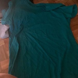 Plain t shirt jade color bought online tag cut out